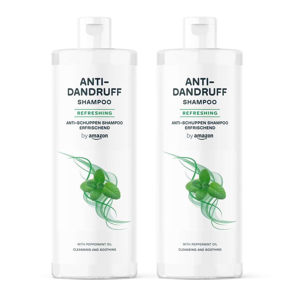 Amazon Shampoo - Anti-dandruff/Intense Colour/Repair & Nutrition/Smooth & Shine - 2 x 400 ml (or 8 x 400ml for £9.83)